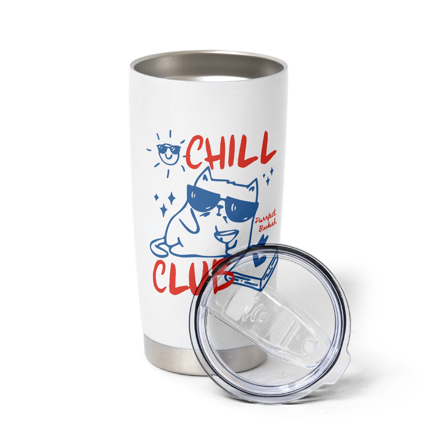 Chill Club Bookish Tumbler