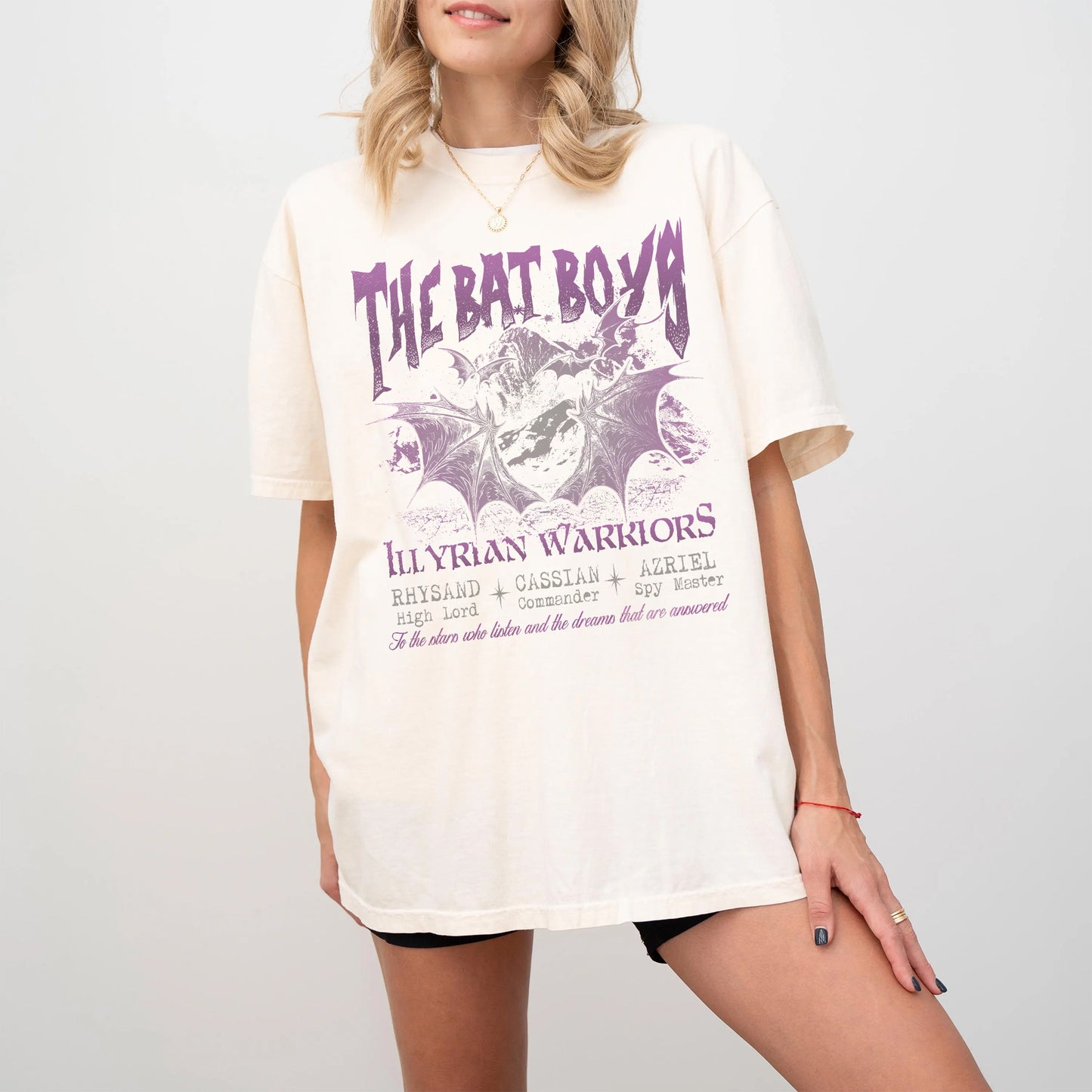 The Bat Boys Comfort Colors T-Shirt – ACOTAR Illyrian Warriors Tee
