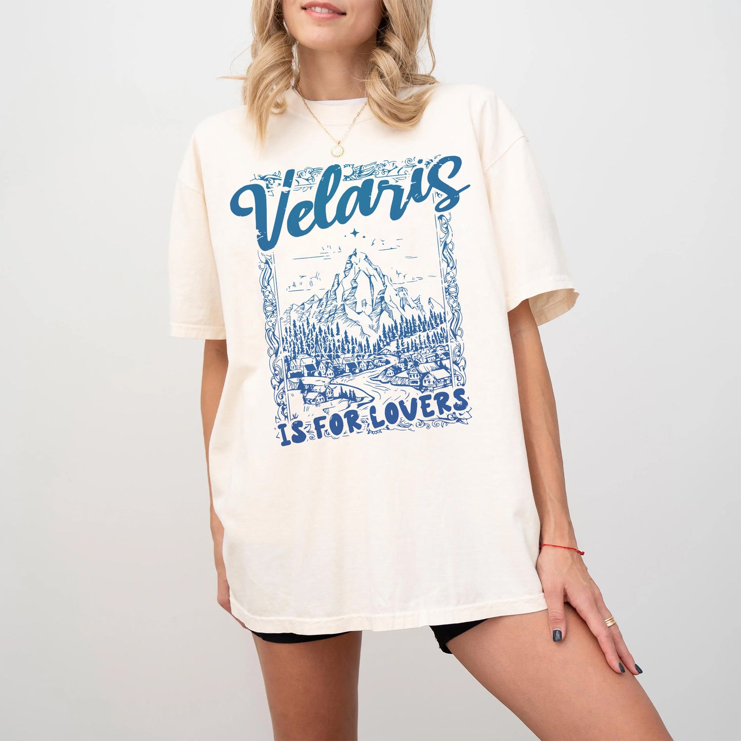 Velaris Comfort Colors T-Shirt – Bookish Fantasy Graphic Tee