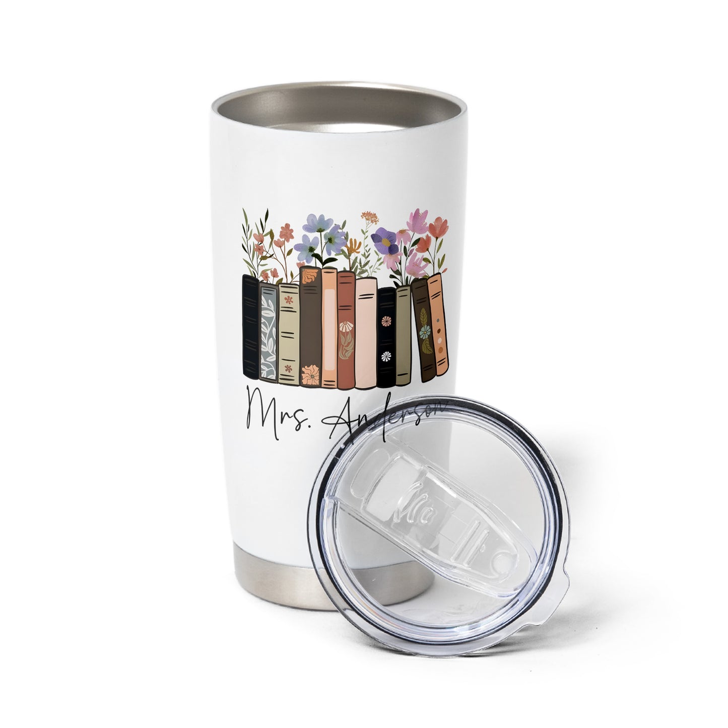 Custom Name Bookish Tumbler