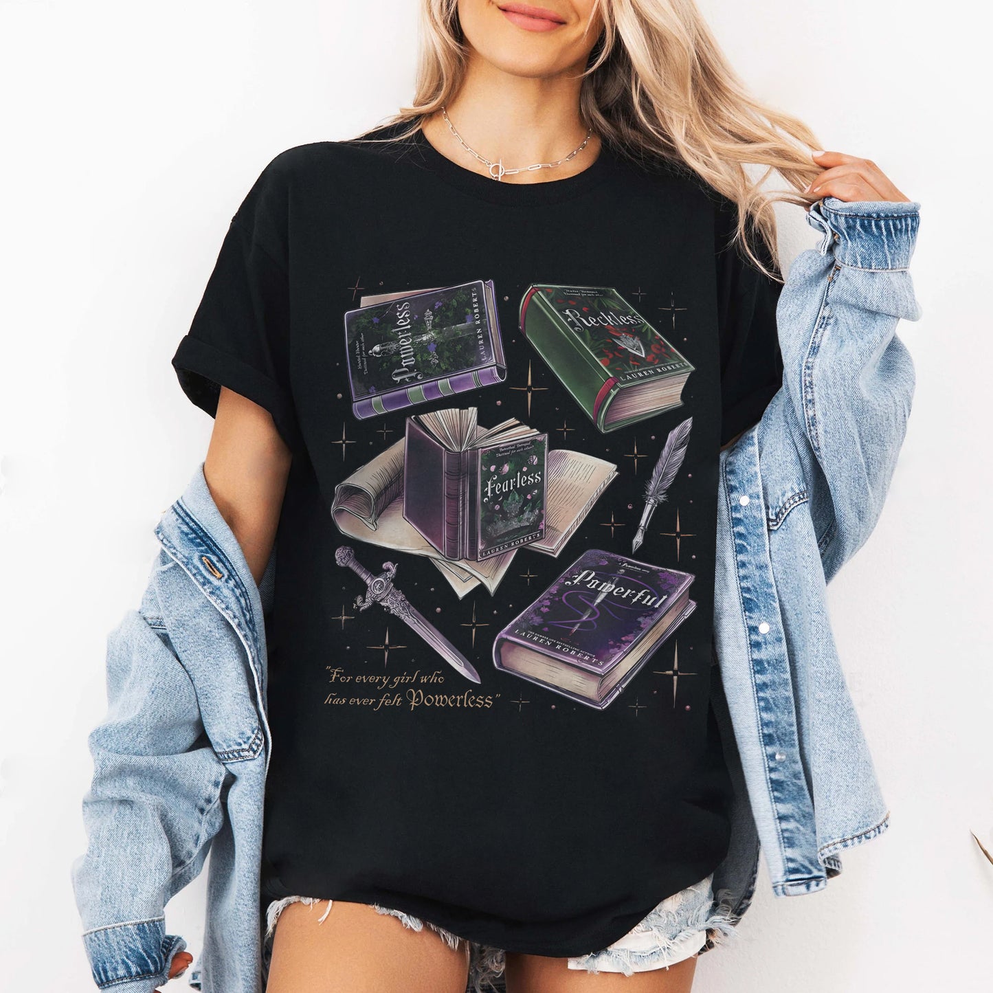Powerless Book Series Comfort Colors Graphic Tee