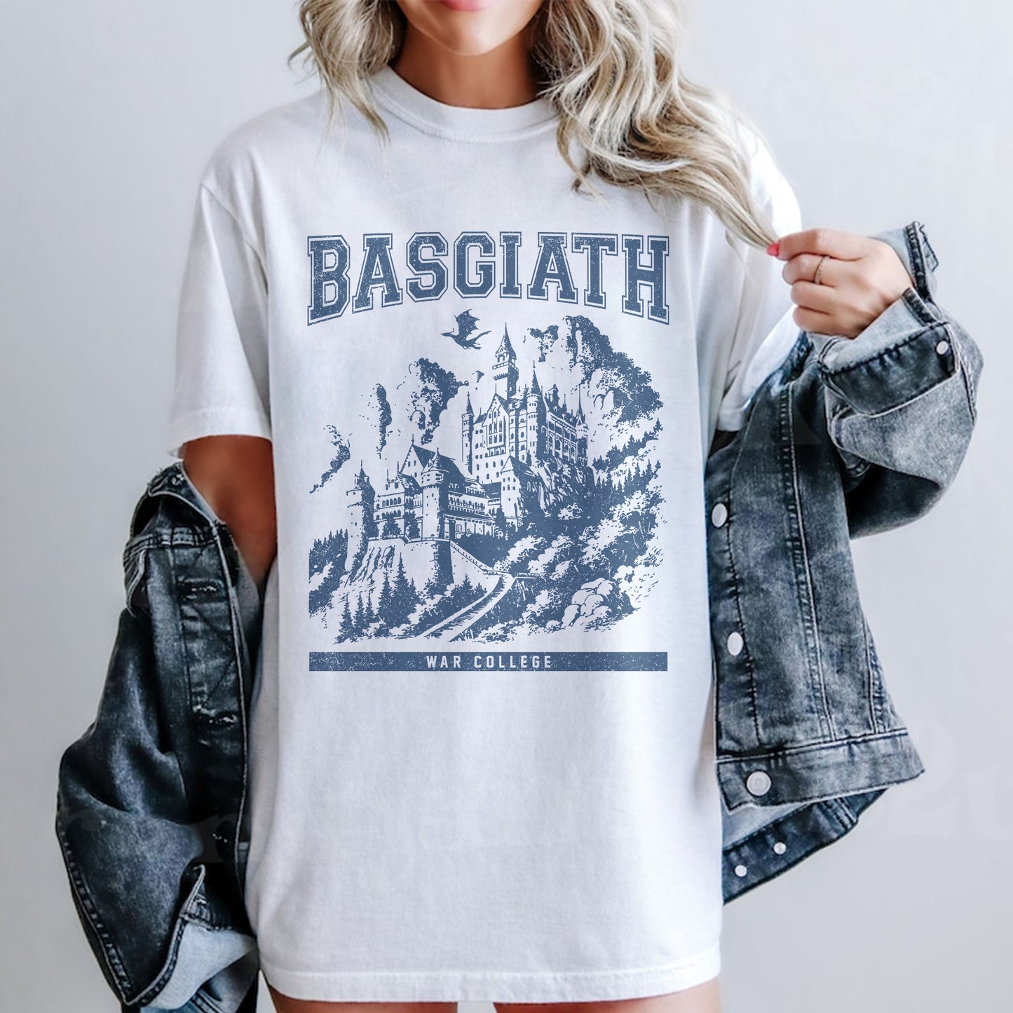Basgiath War College T-Shirt | Fourth Wing Dragon Rider Tee