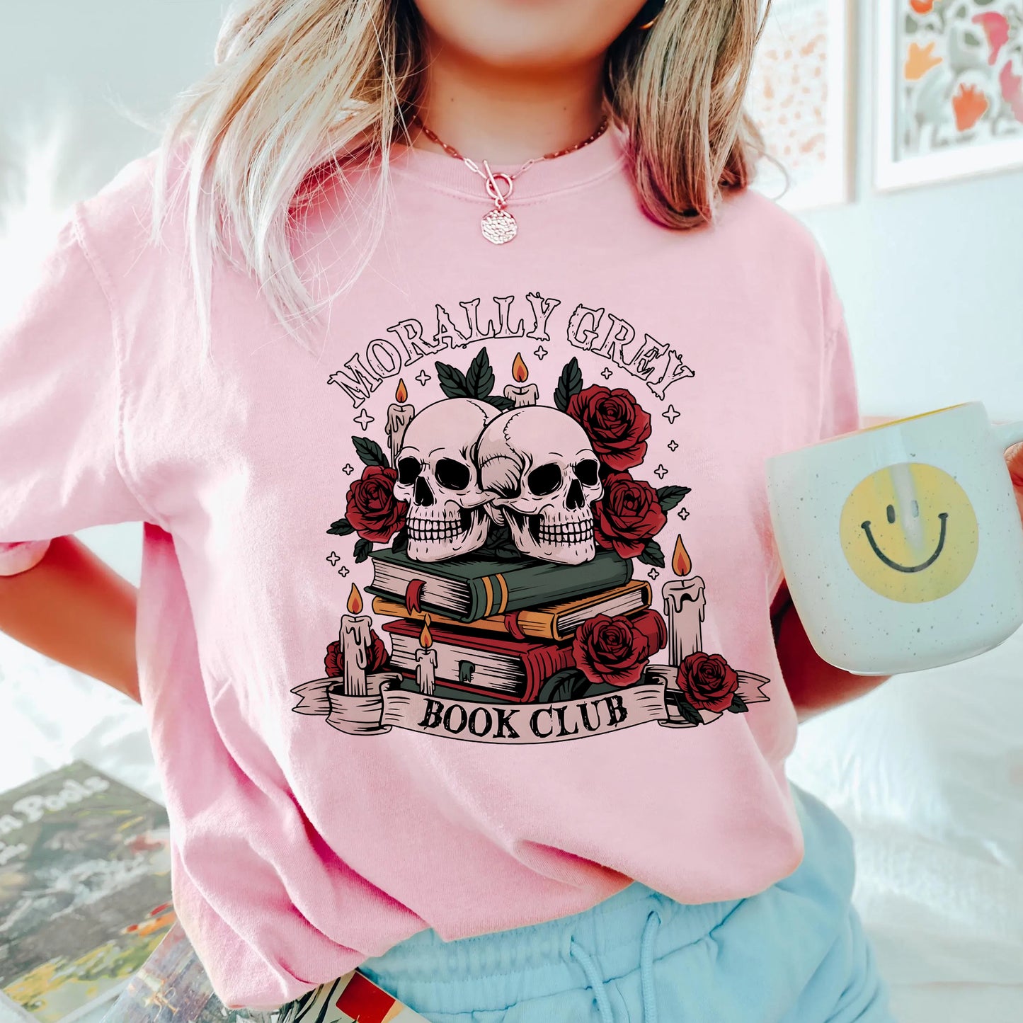 Morally Grey Book Club Comfort Colors T-Shirt
