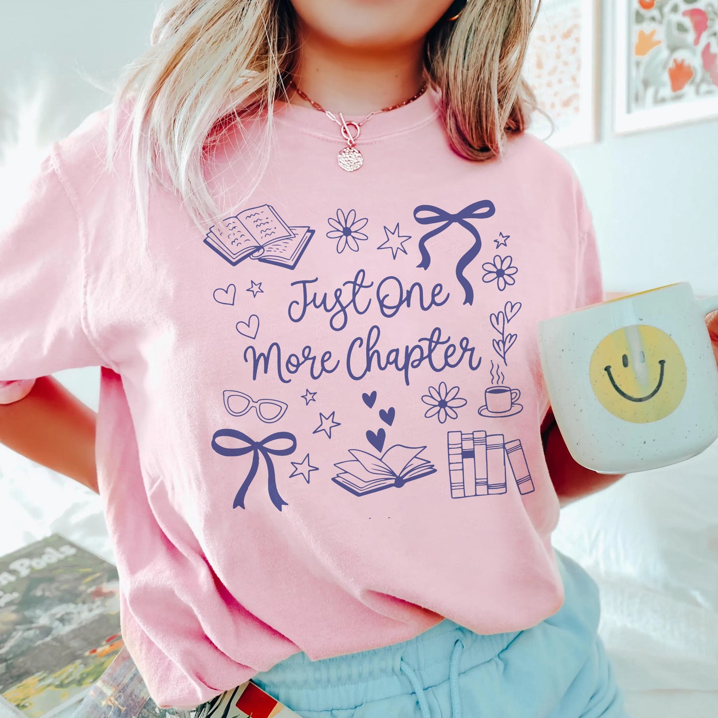 Chapter Lover Aesthetic Comfort Colors T-Shirt
