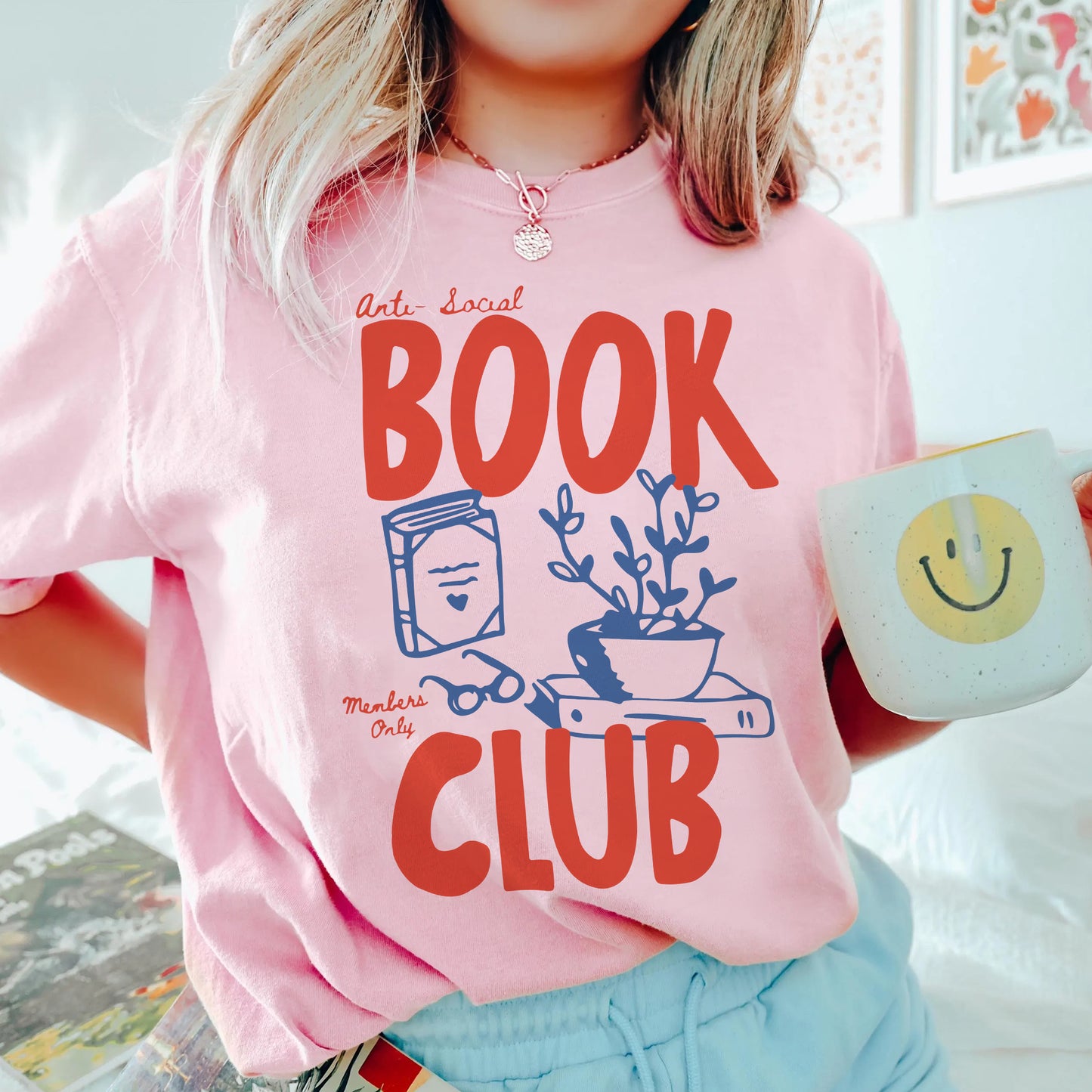 Anti-Social Book Club Comfort Colors Graphic Tee
