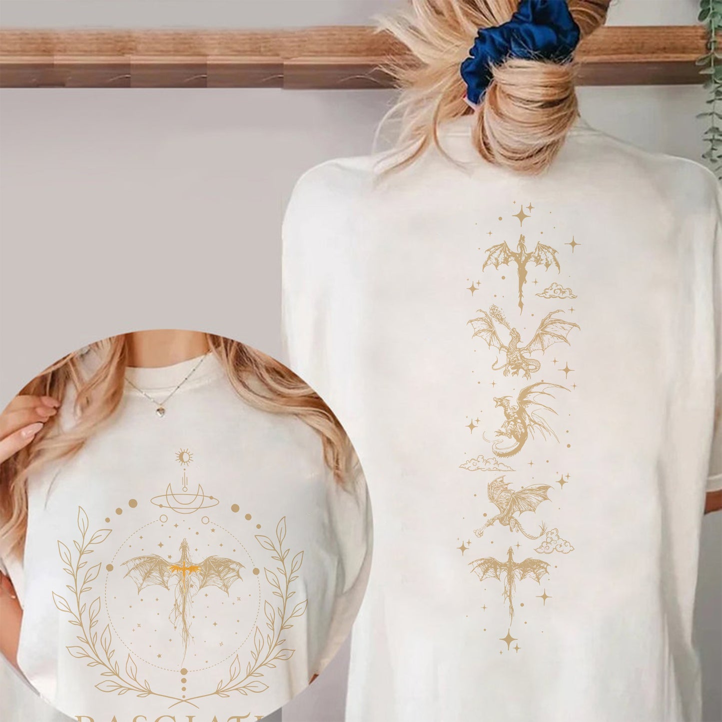 Basgiath War College T-Shirt | Fourth Wing Fantasy Tee