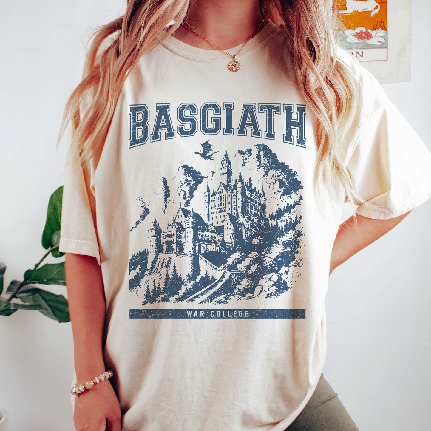 Basgiath War College T-Shirt | Fourth Wing Dragon Rider Tee