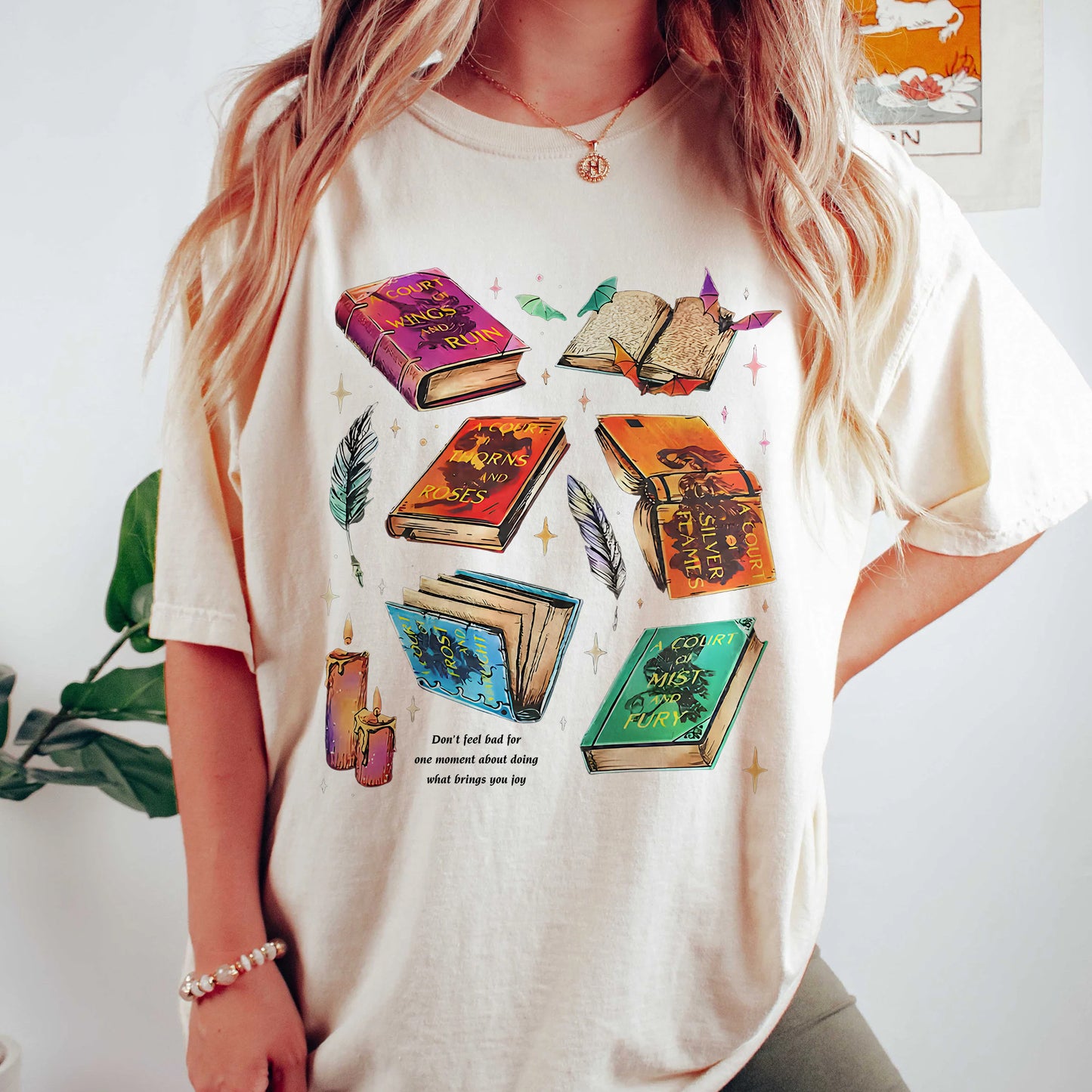 ACOTAR Series Comfort Colors T-Shirt – Book Lover Fantasy Graphic Tee