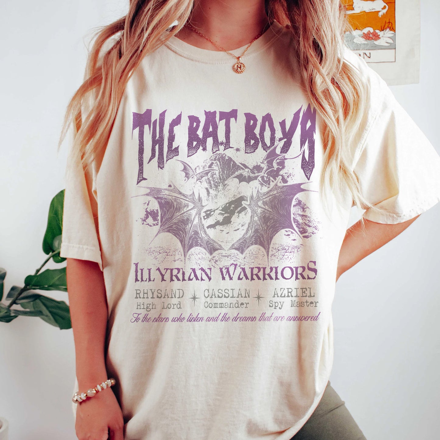 The Bat Boys Comfort Colors T-Shirt – ACOTAR Illyrian Warriors Tee