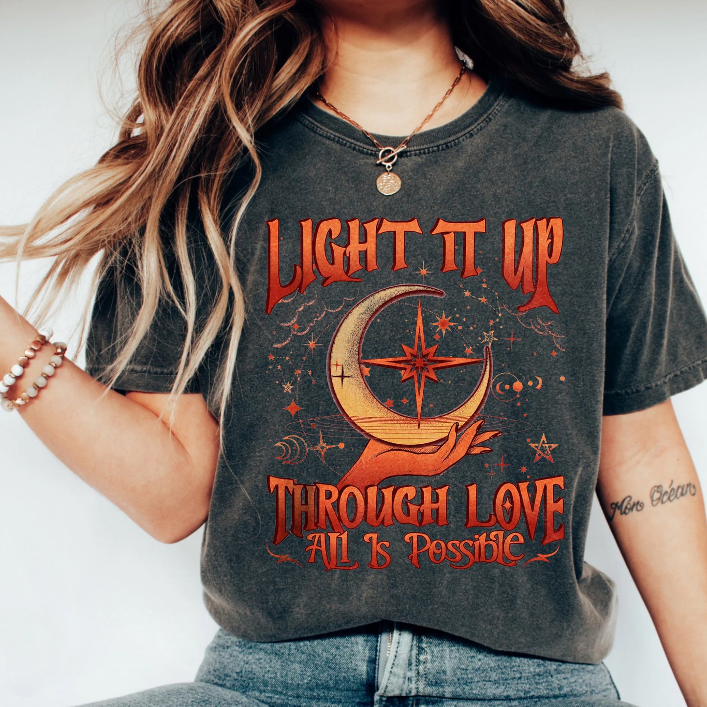 Light It Up Tee โ Crescent City Inspired Shirt