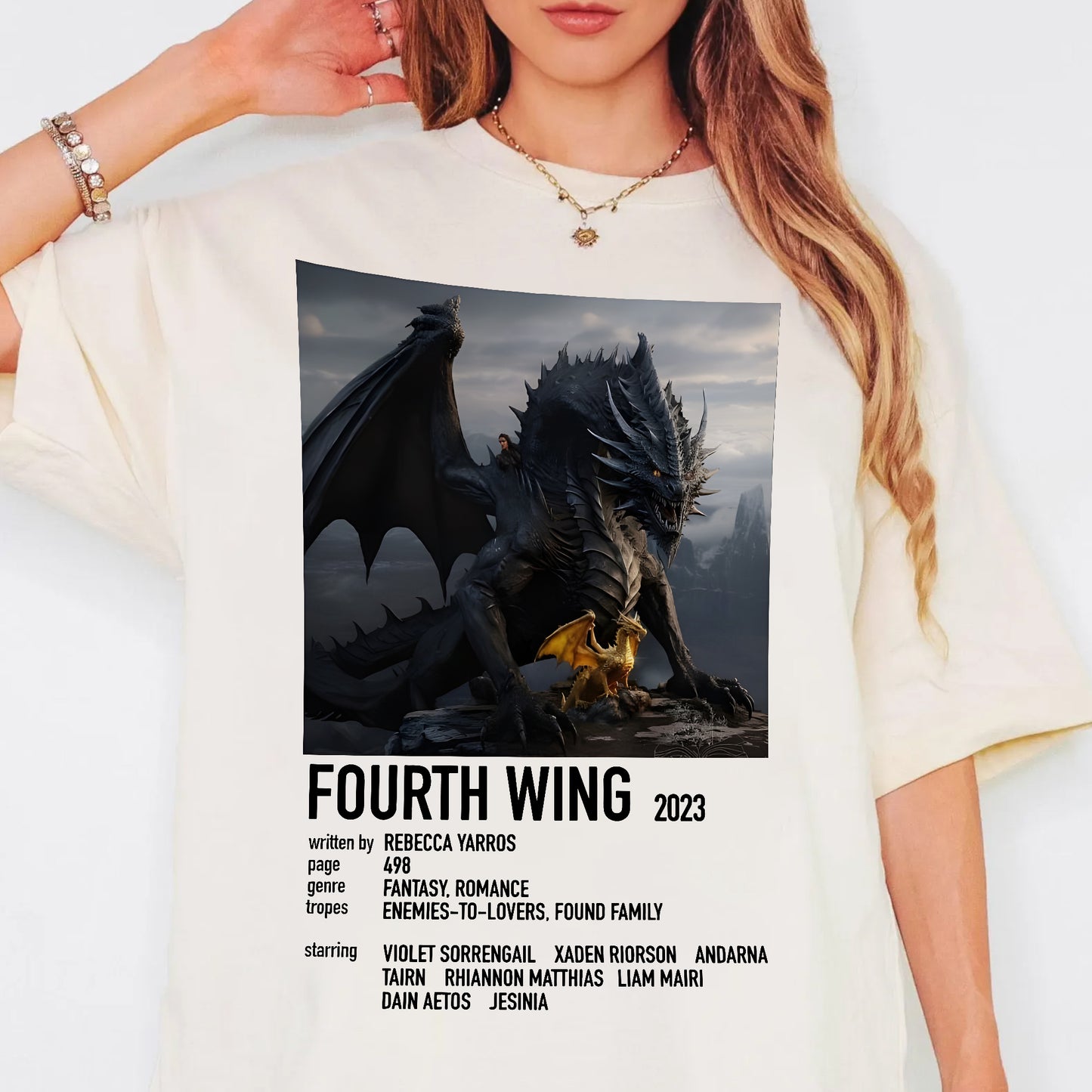 Fourth Wing Poster T-Shirt