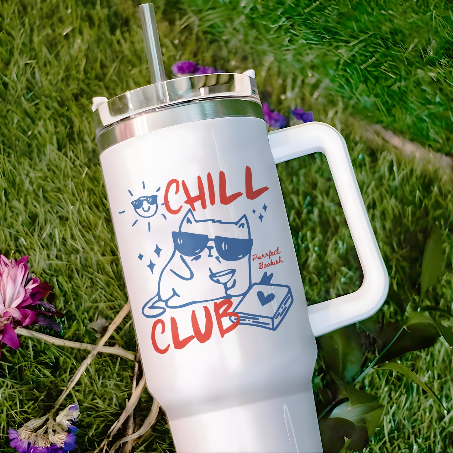 Chill Club Bookish Tumbler