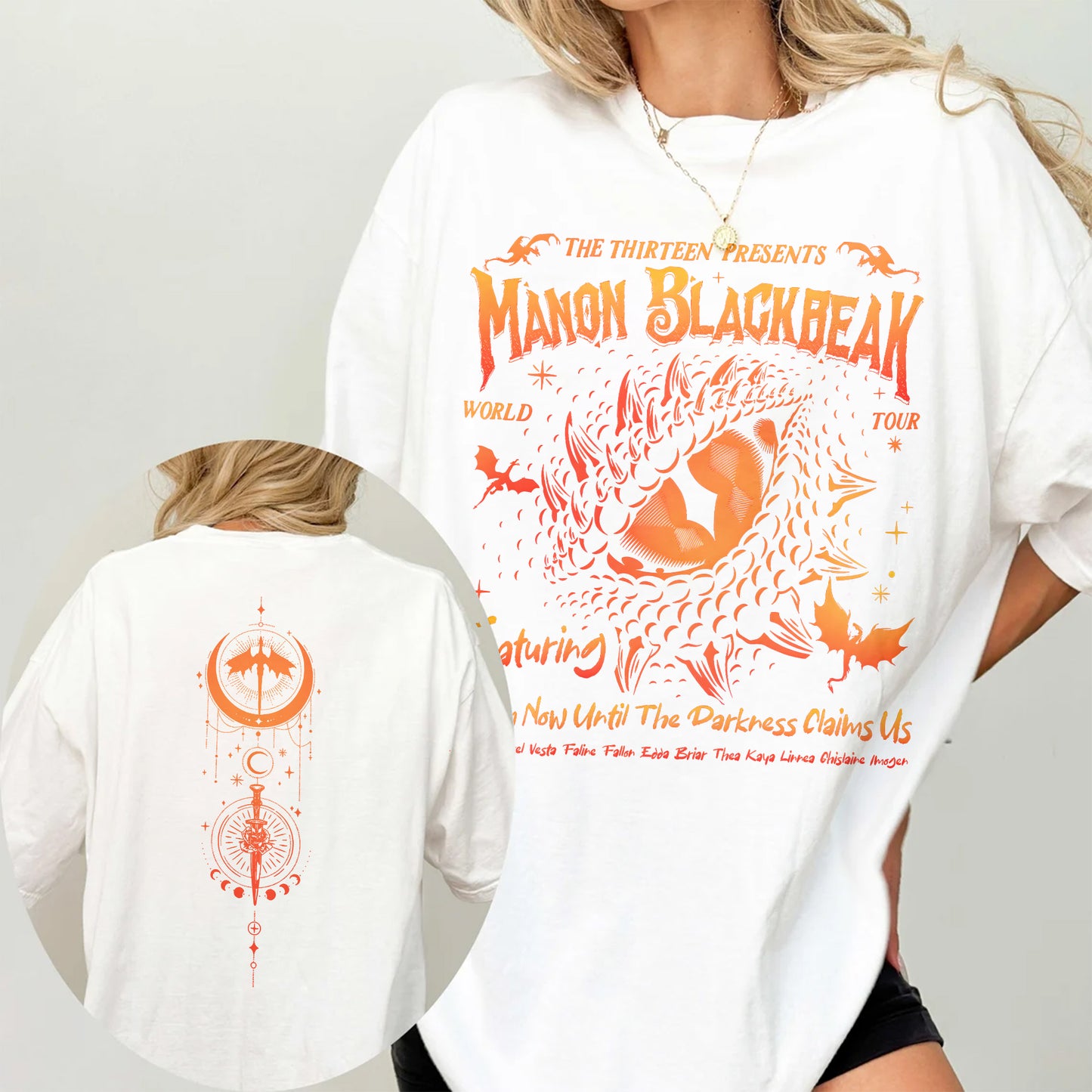 Manon Blackbeak Comfort Colors T-Shirt – The Thirteen World Tour Tee