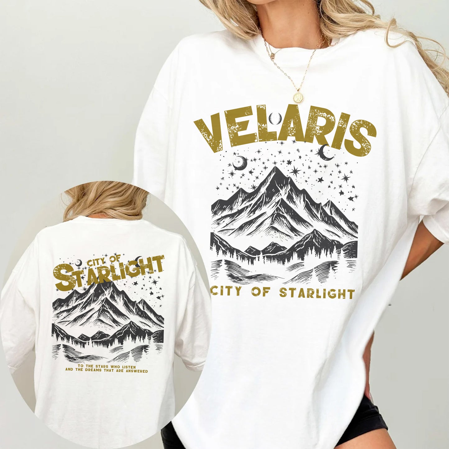 Velaris Comfort Colors T-Shirt – City of Starlight Design