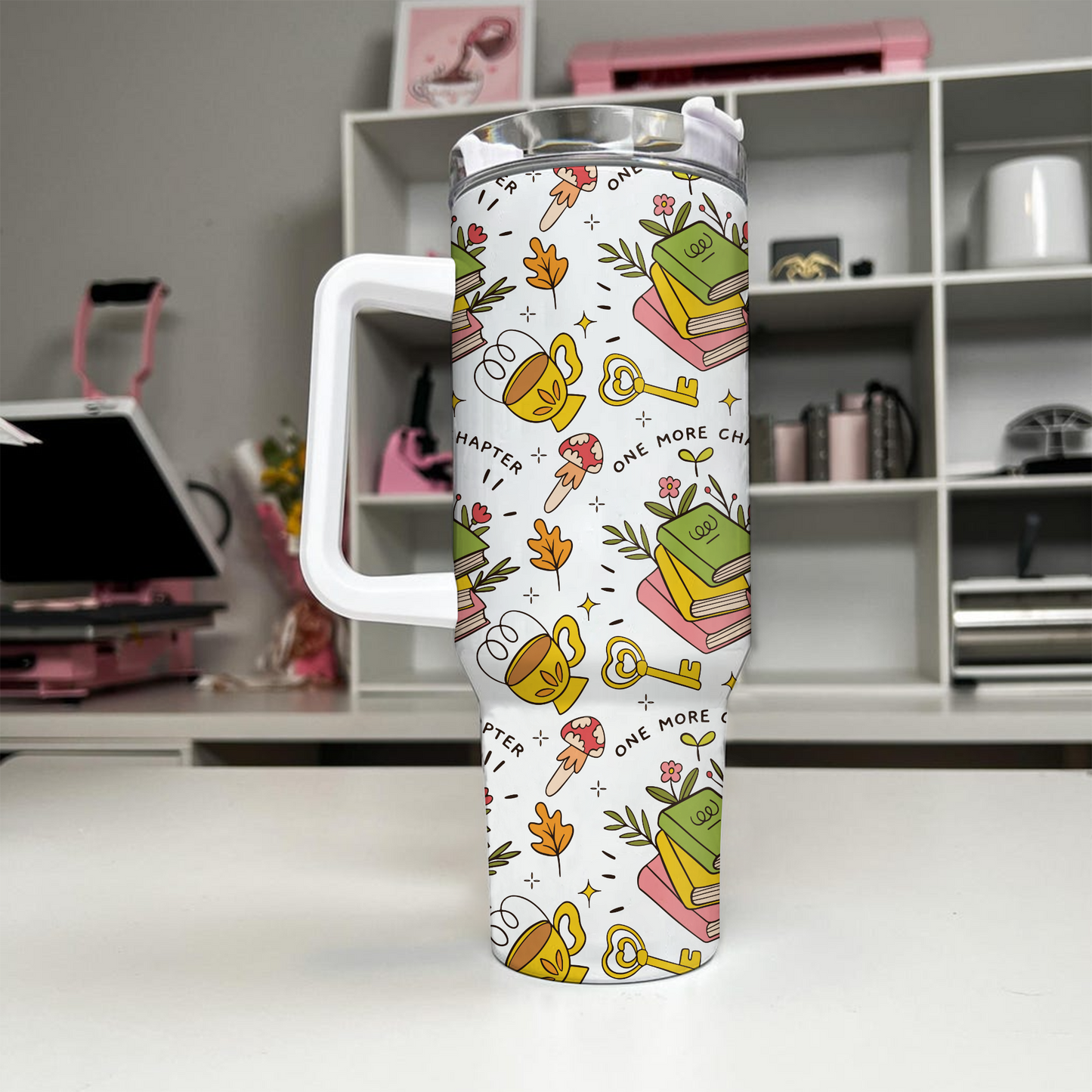 One More Chapter Bookish Tumbler