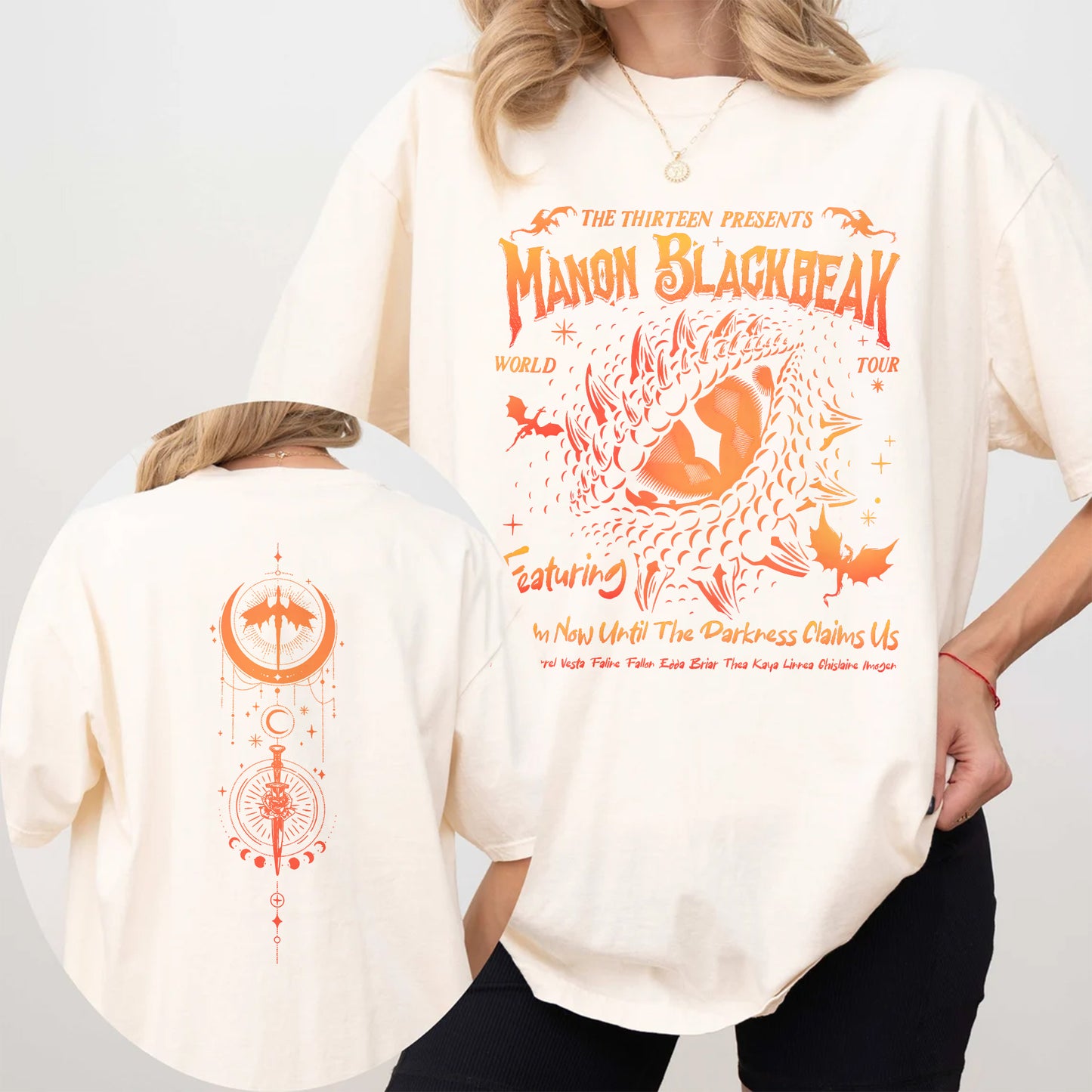Manon Blackbeak Comfort Colors T-Shirt – The Thirteen World Tour Tee