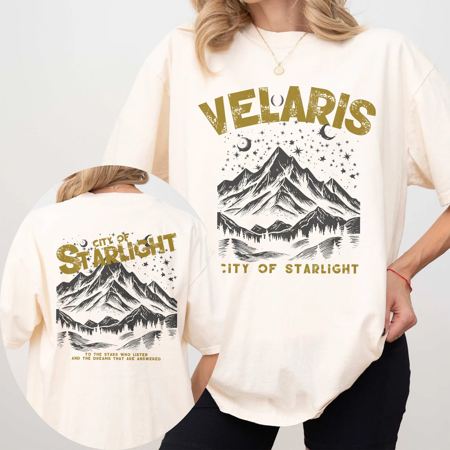 Velaris Comfort Colors T-Shirt – City of Starlight Design