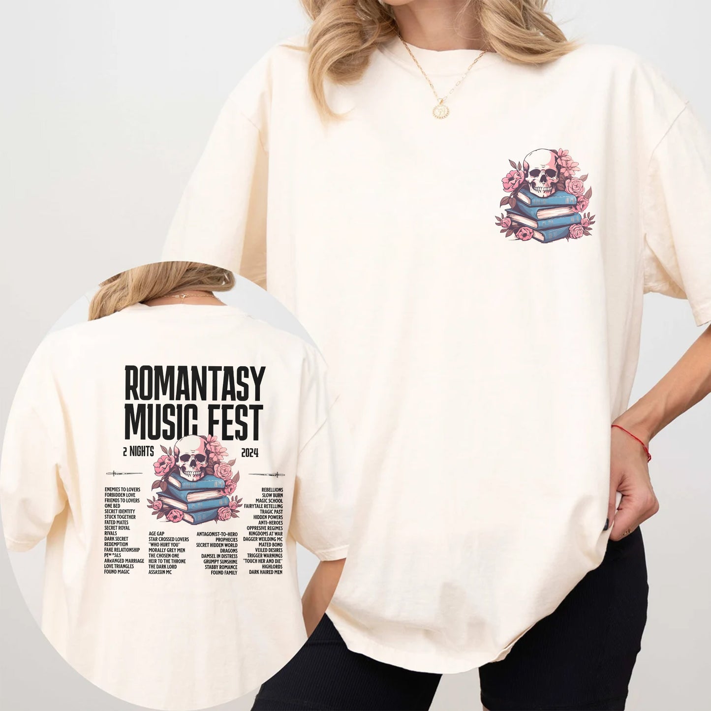 Romantasy Fest Comfort Colors Graphic Tee