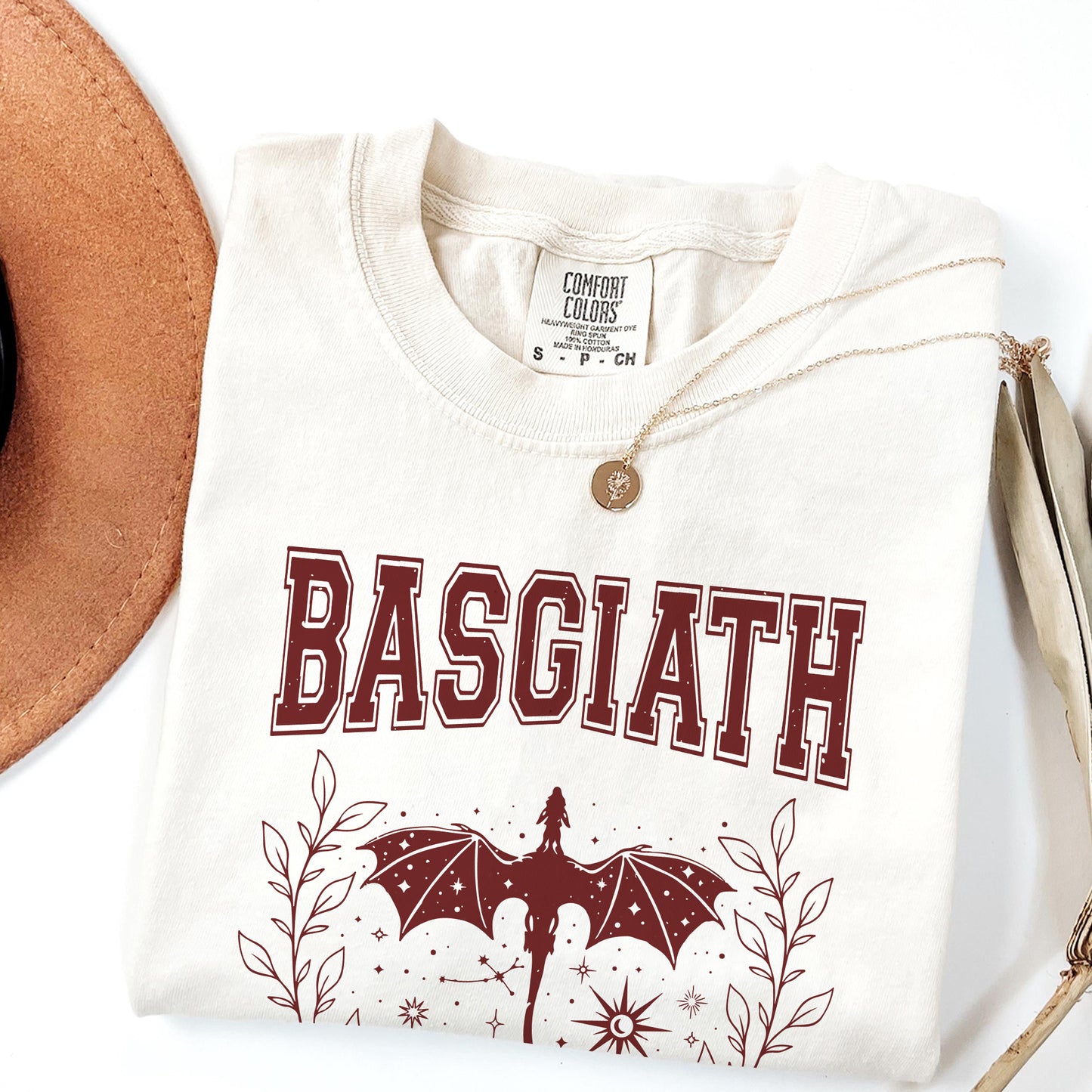 Basgiath War College T-Shirt – Fourth Wing Inspired