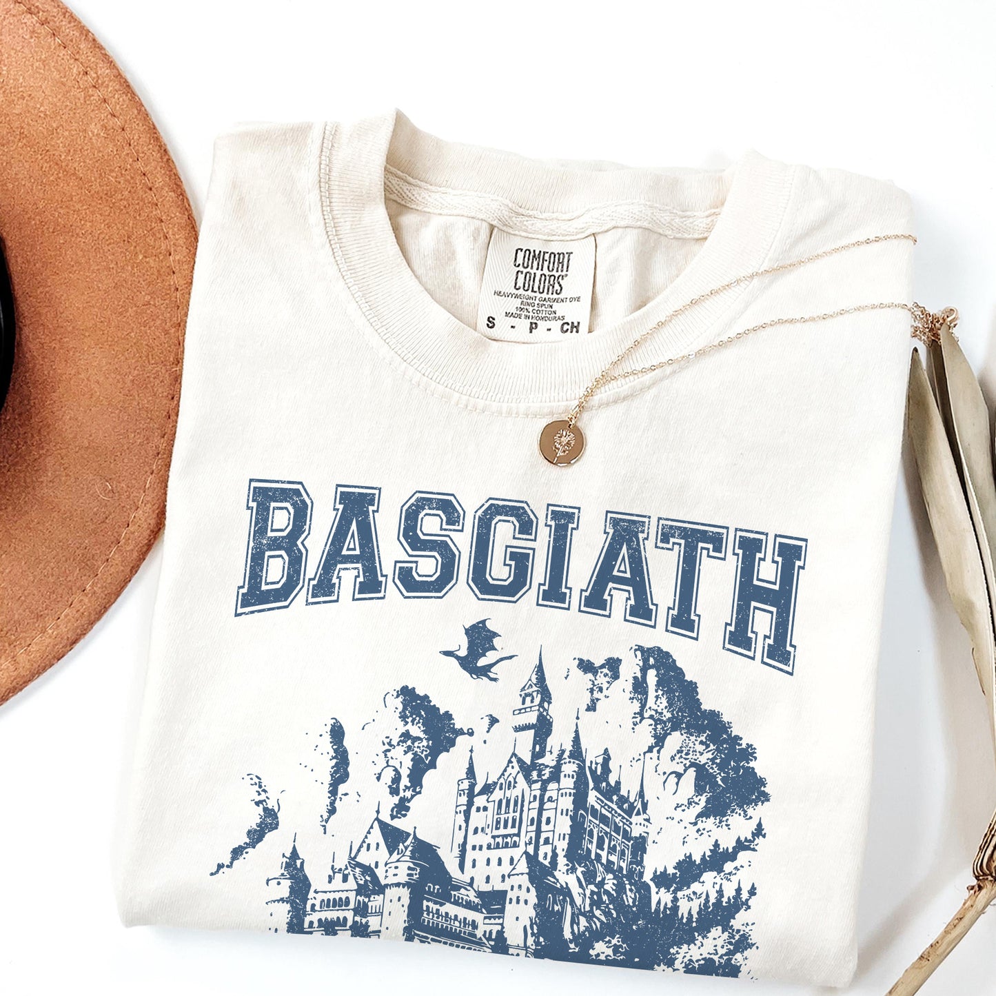 Basgiath War College T-Shirt | Fourth Wing Dragon Rider Tee