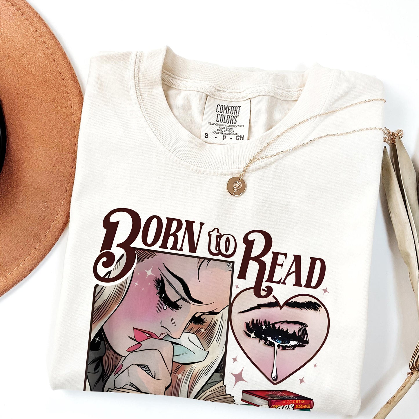 Born to Read, Forced to Work – Pages Over Paychecks Tee