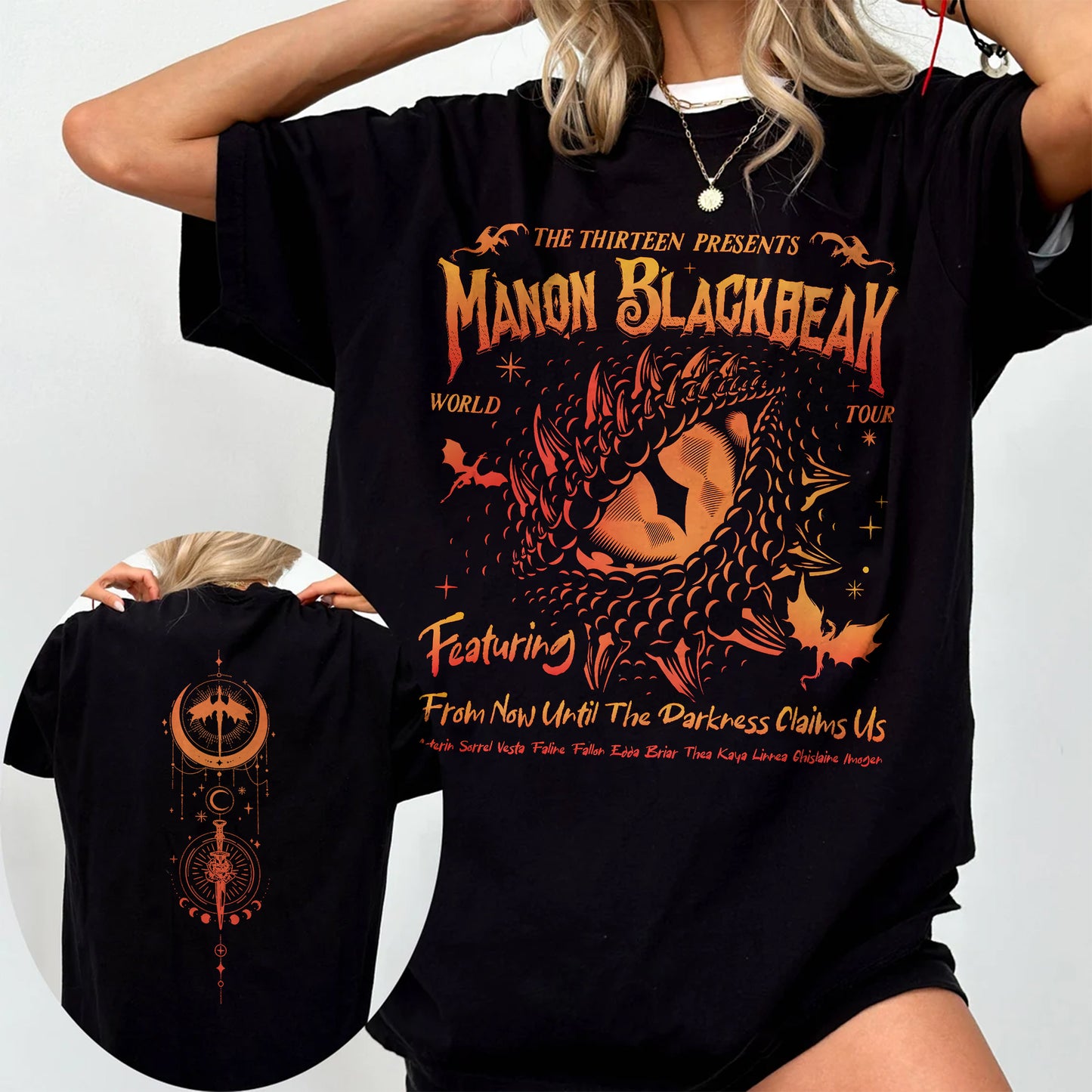 Manon Blackbeak Comfort Colors T-Shirt – The Thirteen World Tour Tee
