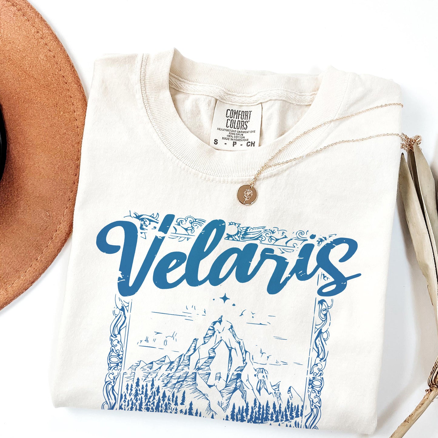 Velaris Comfort Colors T-Shirt – Bookish Fantasy Graphic Tee