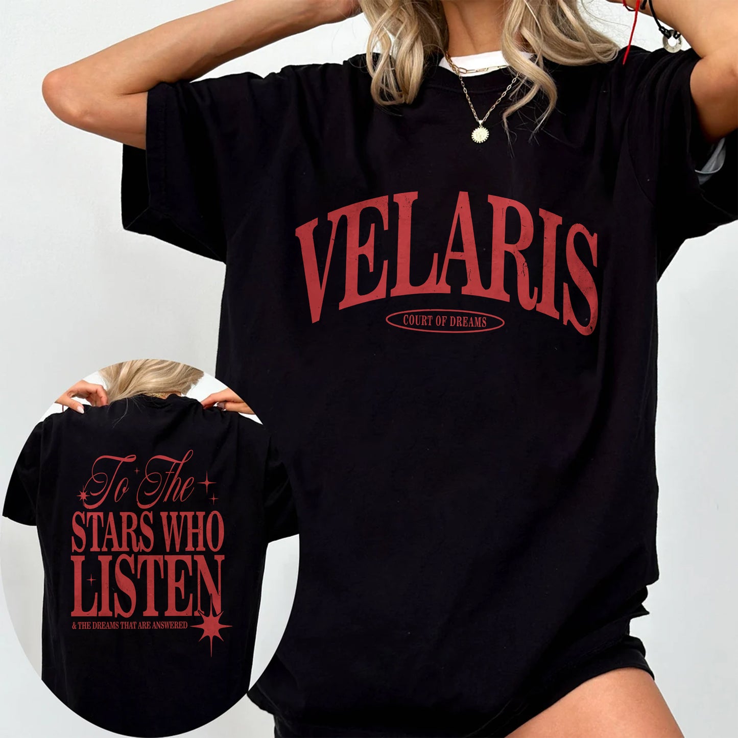 Velaris Comfort Colors T-Shirt – Court of Dreams Minimal Design