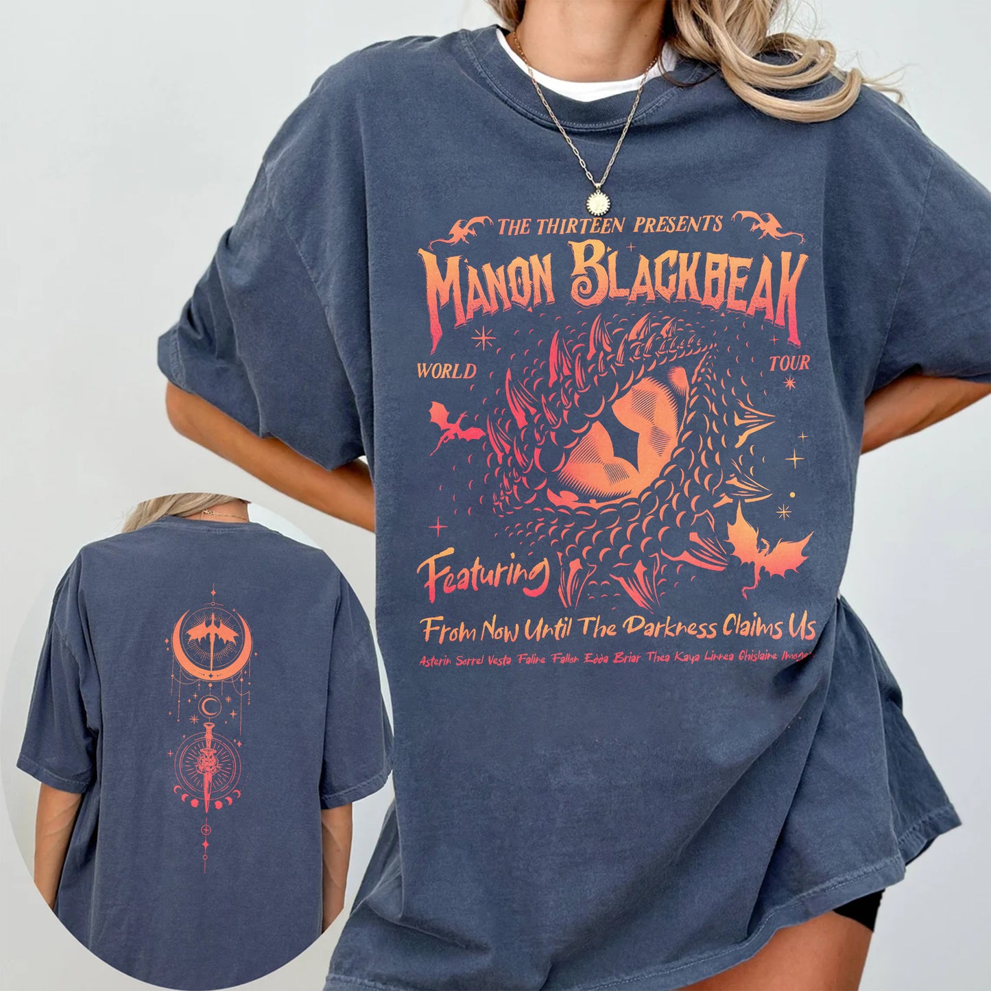 Manon Blackbeak Comfort Colors T-Shirt – The Thirteen World Tour Tee