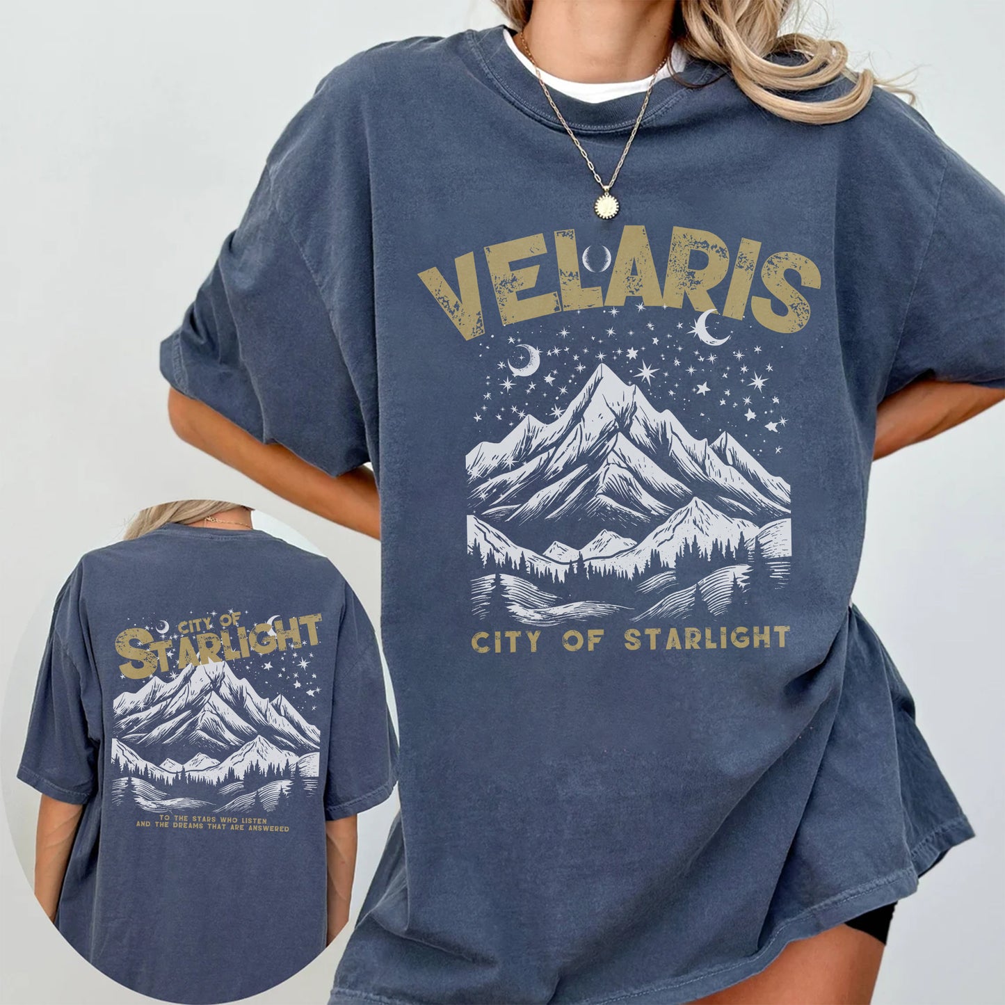 Velaris Comfort Colors T-Shirt – City of Starlight Design
