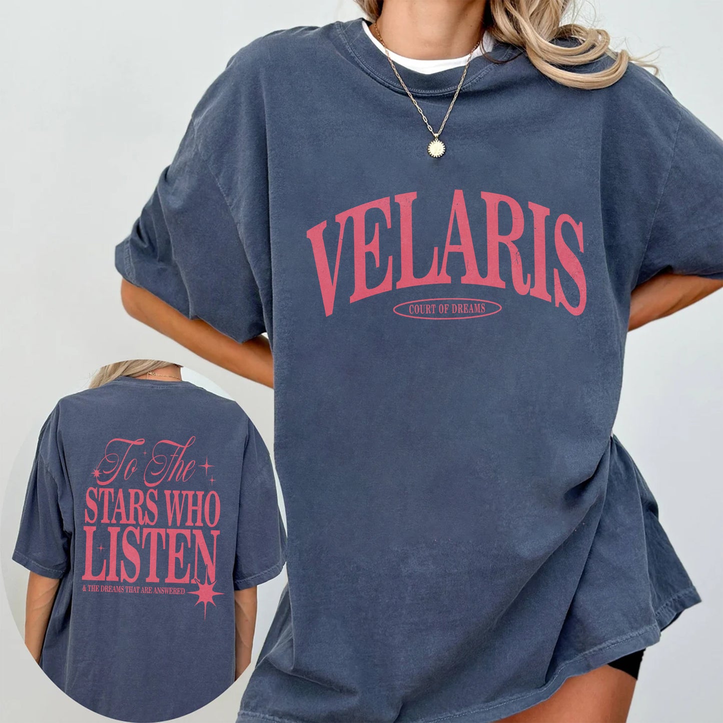 Velaris Comfort Colors T-Shirt – Court of Dreams Minimal Design
