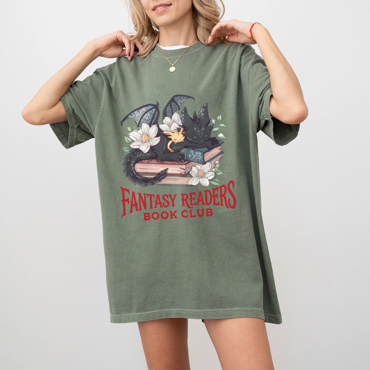 Fantasy Readers Book Club T-Shirt