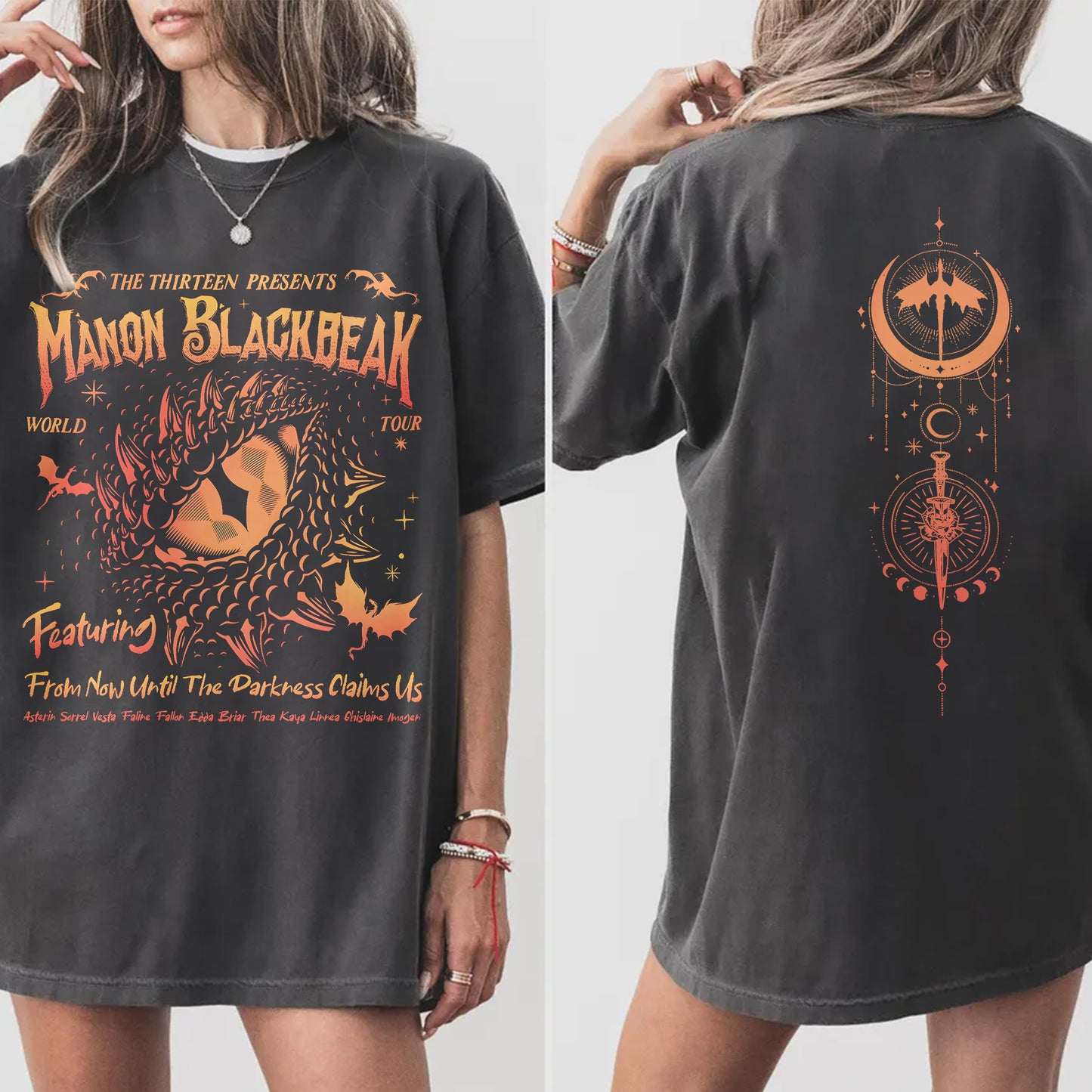 Manon Blackbeak Comfort Colors T-Shirt – The Thirteen World Tour Tee