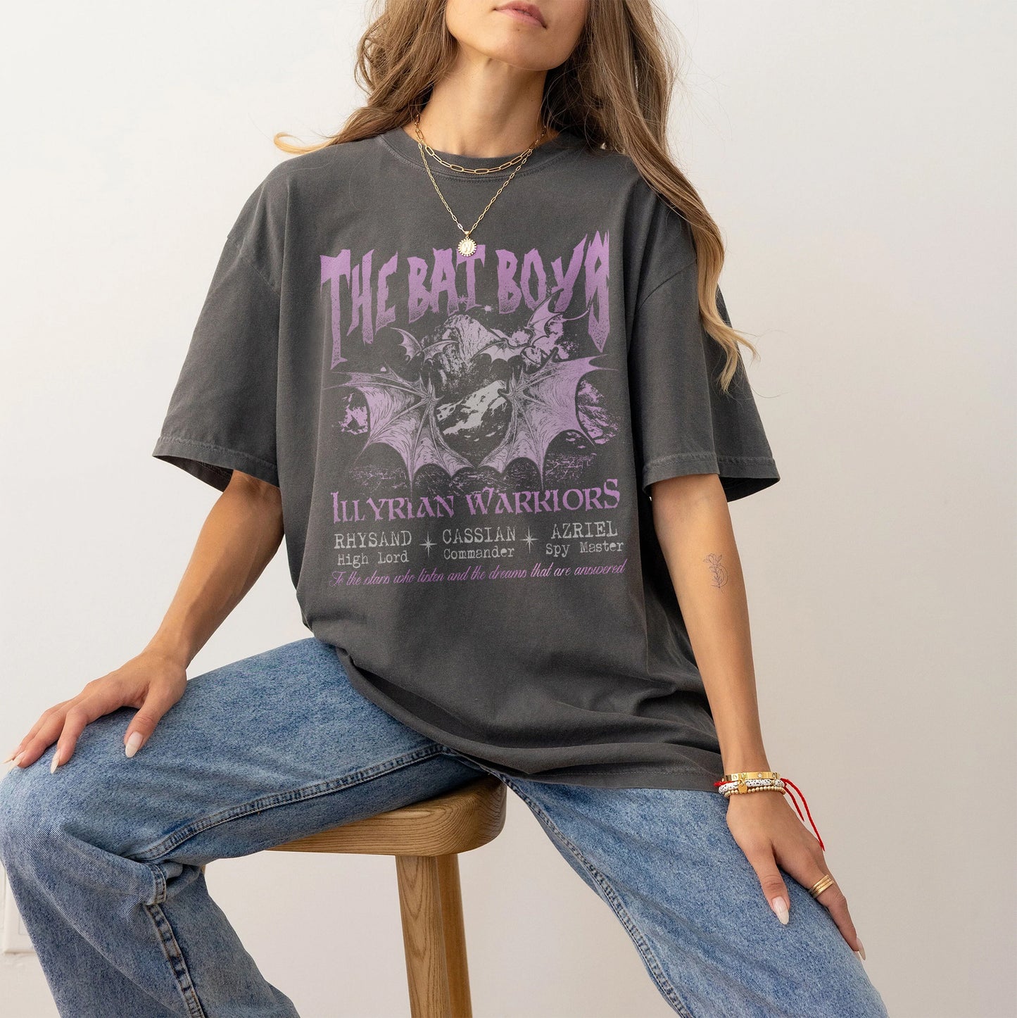 The Bat Boys Comfort Colors T-Shirt – ACOTAR Illyrian Warriors Tee