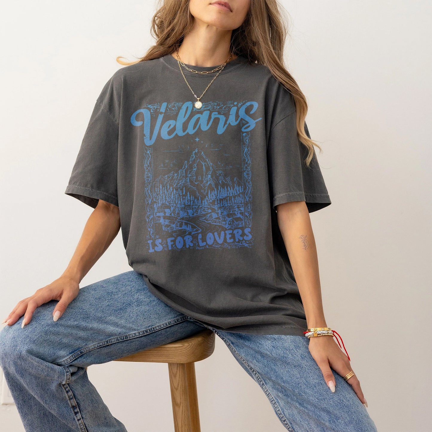Velaris Comfort Colors T-Shirt – Bookish Fantasy Graphic Tee