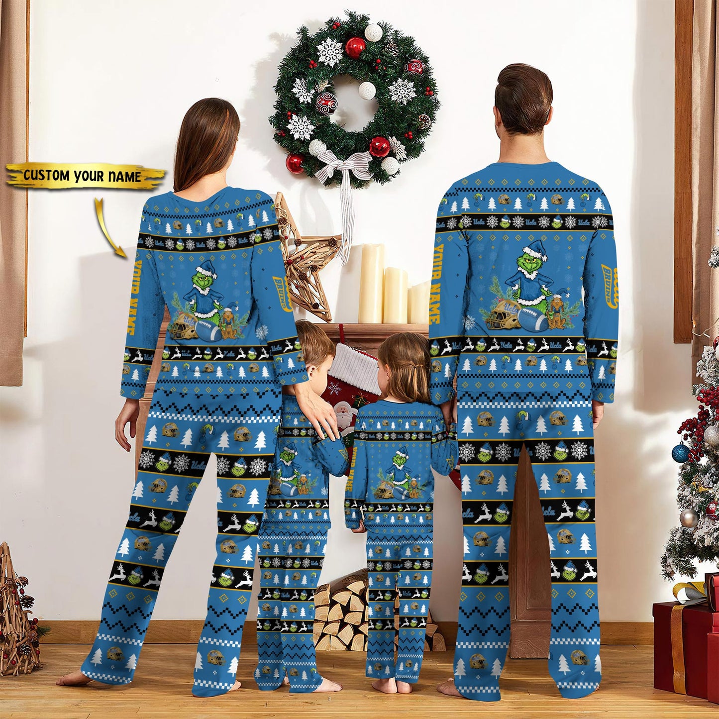 UCLA Bruins Pajamas Set Custom Your Name 2026 Versions, Christmas Gift EHIVM-53308