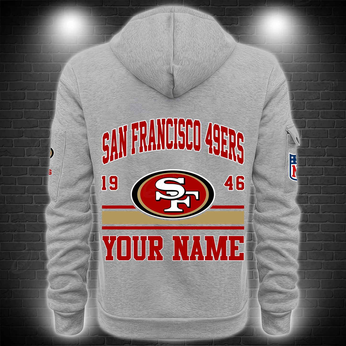 San Francisco 49ers Hoodie Shirt Custom Your Name 2025 Versions, Sport Hoodie Shirt EHIVM-57971