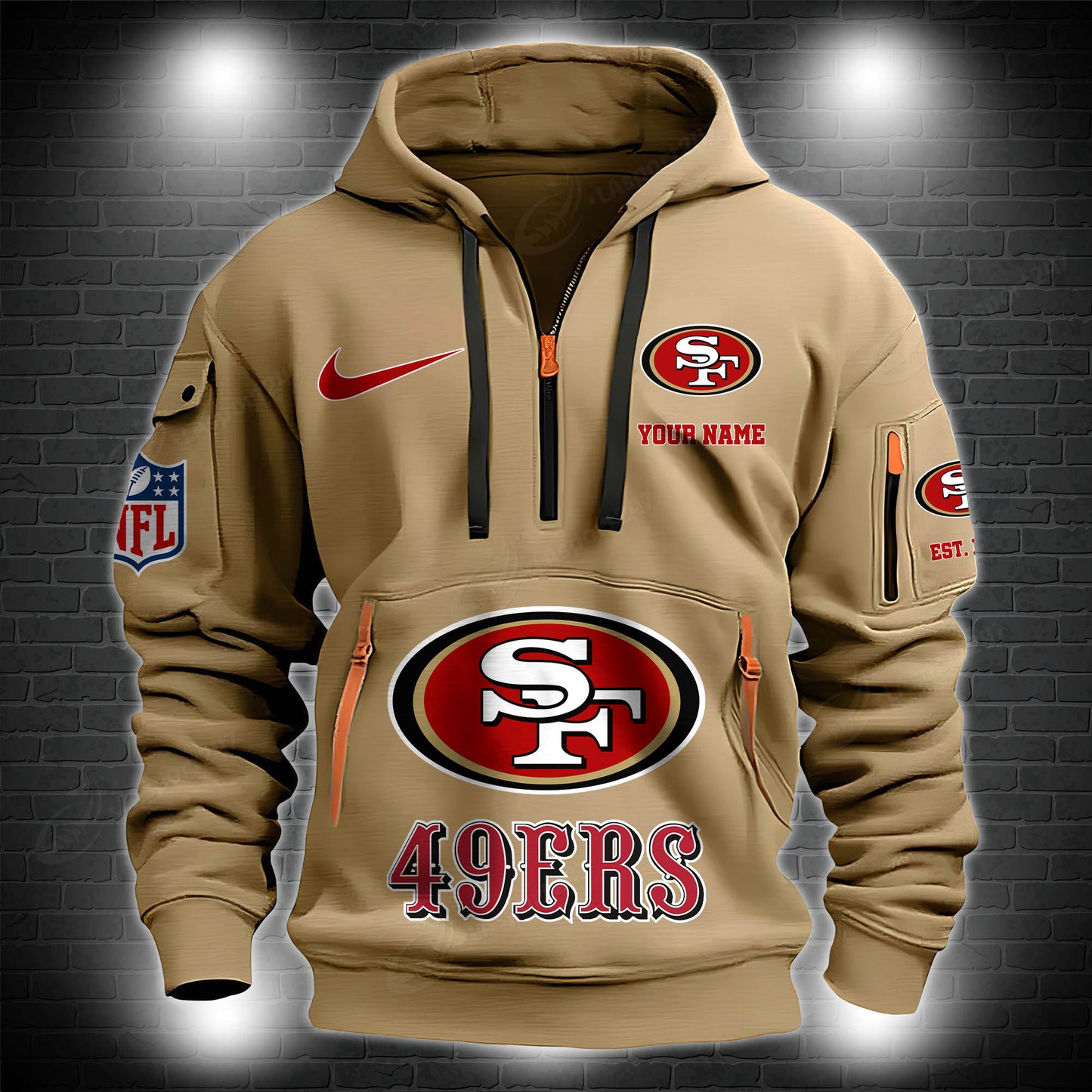 San Francisco 49ers Hoodie Shirt Custom Your Name 2025 Versions, Sport Hoodie Shirt EHIVM-57971