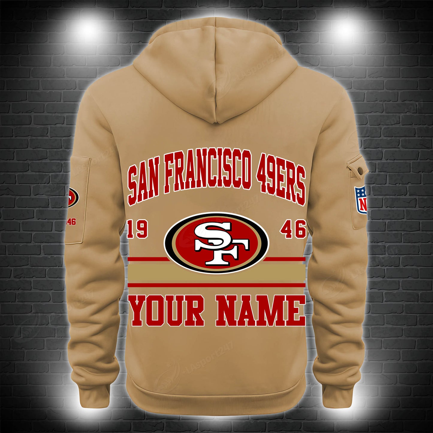 San Francisco 49ers Hoodie Shirt Custom Your Name 2025 Versions, Sport Hoodie Shirt EHIVM-57971