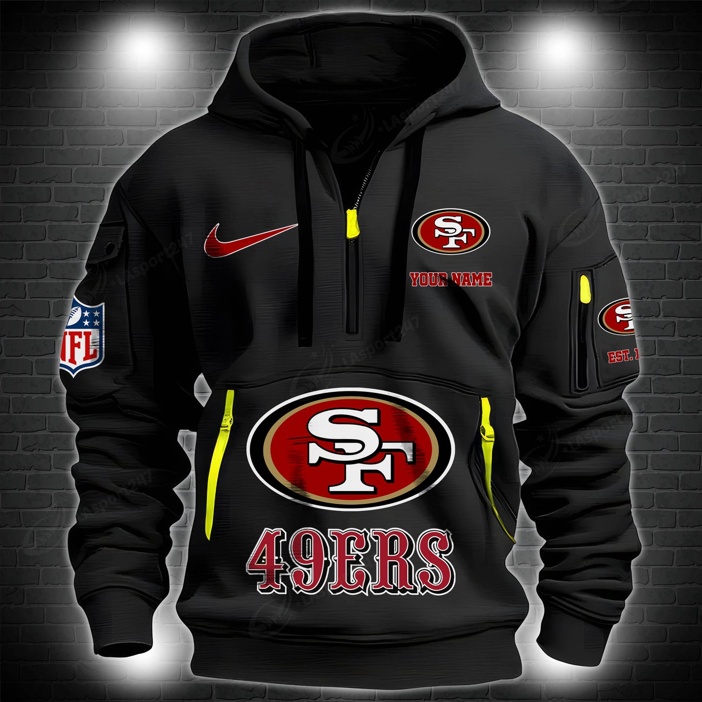 San Francisco 49ers Hoodie Shirt Custom Your Name 2025 Versions, Sport Hoodie Shirt EHIVM-57971