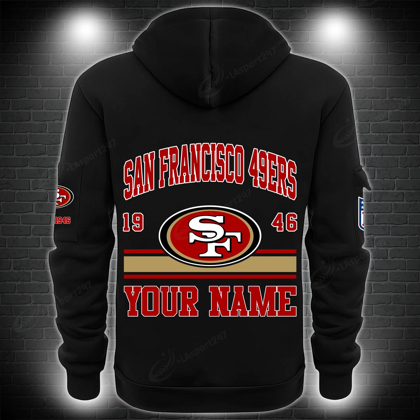 San Francisco 49ers Hoodie Shirt Custom Your Name 2025 Versions, Sport Hoodie Shirt EHIVM-57971