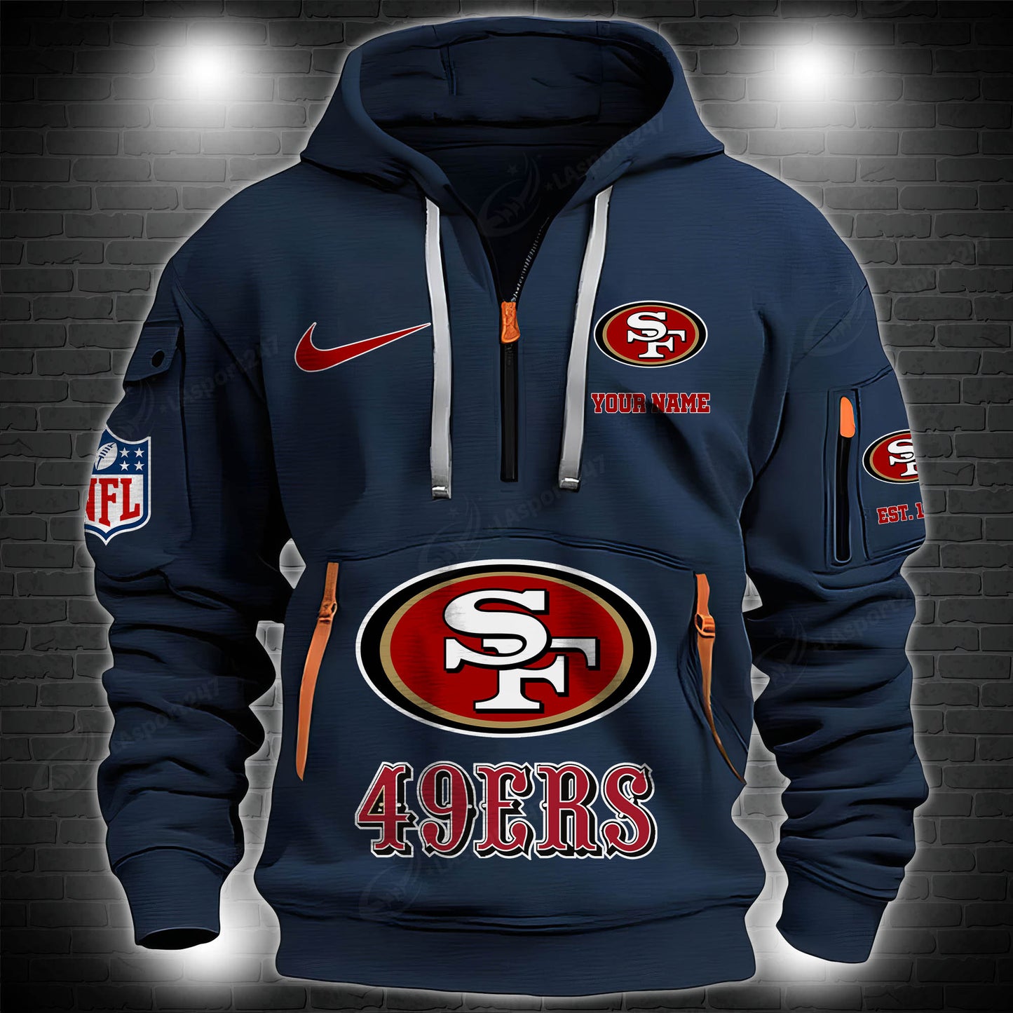 San Francisco 49ers Hoodie Shirt Custom Your Name 2025 Versions, Sport Hoodie Shirt EHIVM-57971
