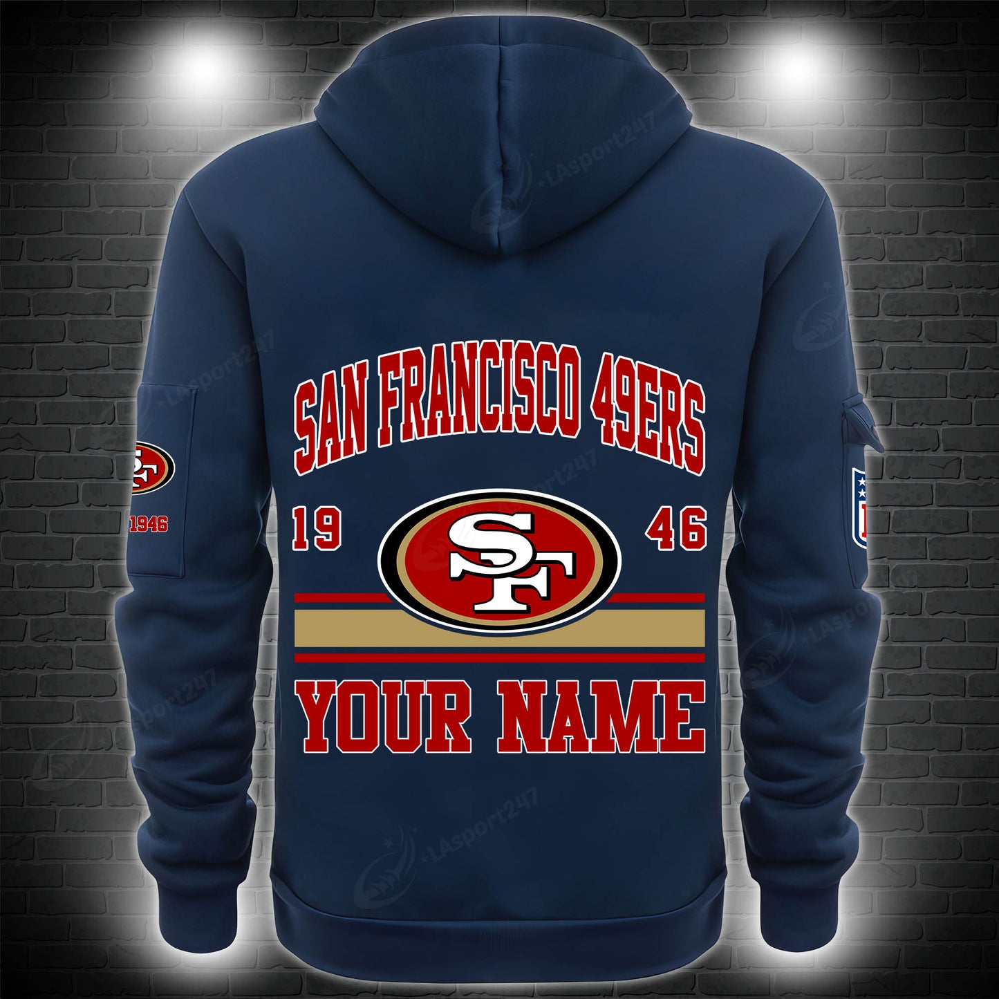 San Francisco 49ers Hoodie Shirt Custom Your Name 2025 Versions, Sport Hoodie Shirt EHIVM-57971