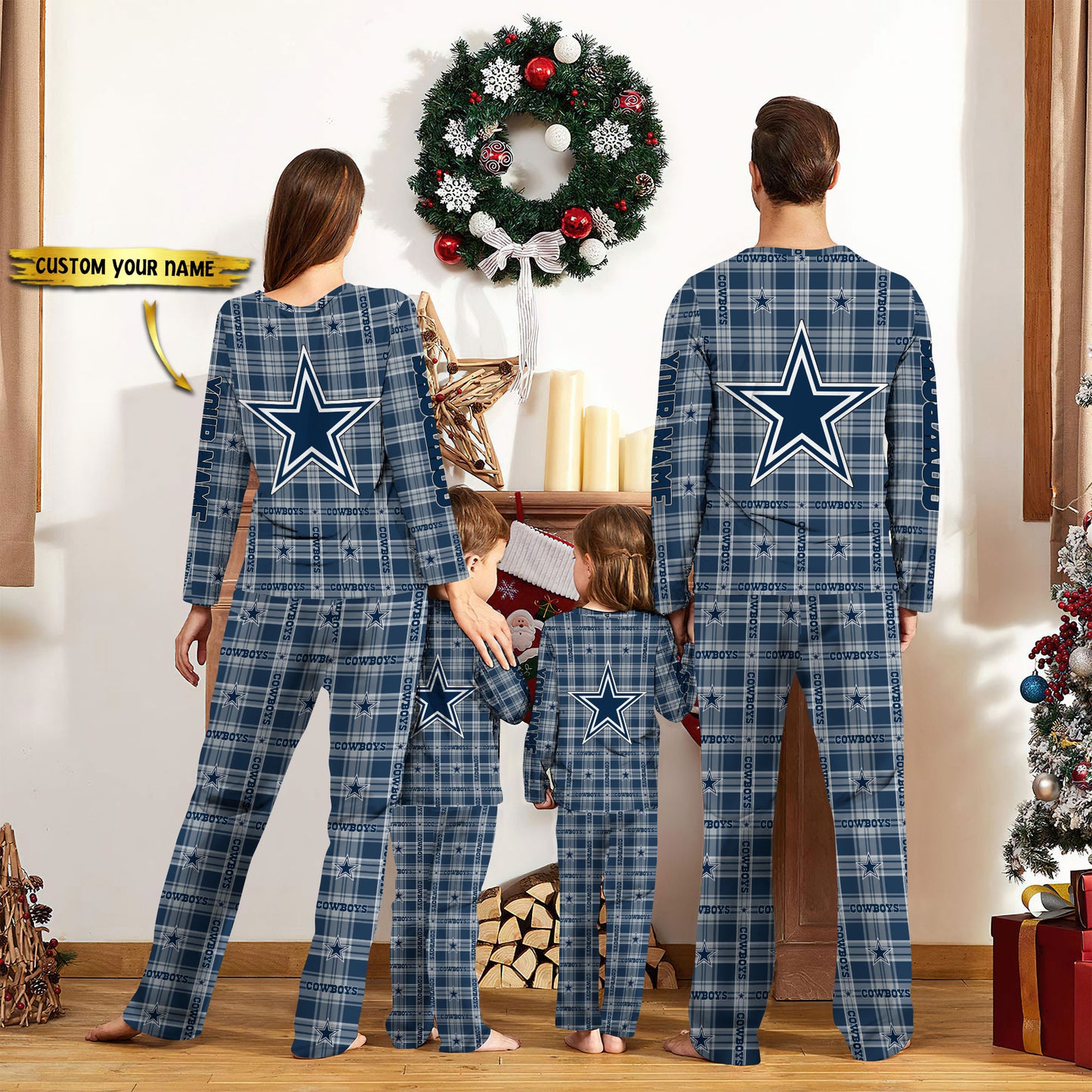 Dallas Cowboys Pajamas Custom Your Name 2026 Versions, Christmas Gift EHIVM-62587