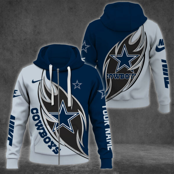 Dallas Cowboys Combo Hoodie And Sweatpants Custom Name, Gift For Sport EHIVM-62743