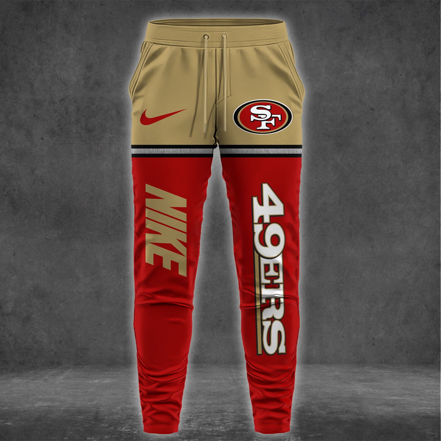 San Francisco 49ers Combo Hoodie And Sweatpants Custom Name, Gift For Sport EHIVM-62743