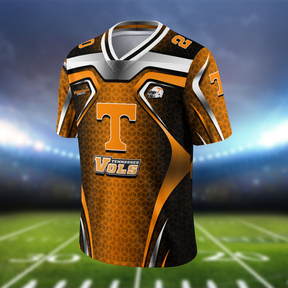 Tennessee Volunteers Vneck Football Jersey Personalized Your Name And Number, Football Jersey For Football Lovers ETHY-0102275