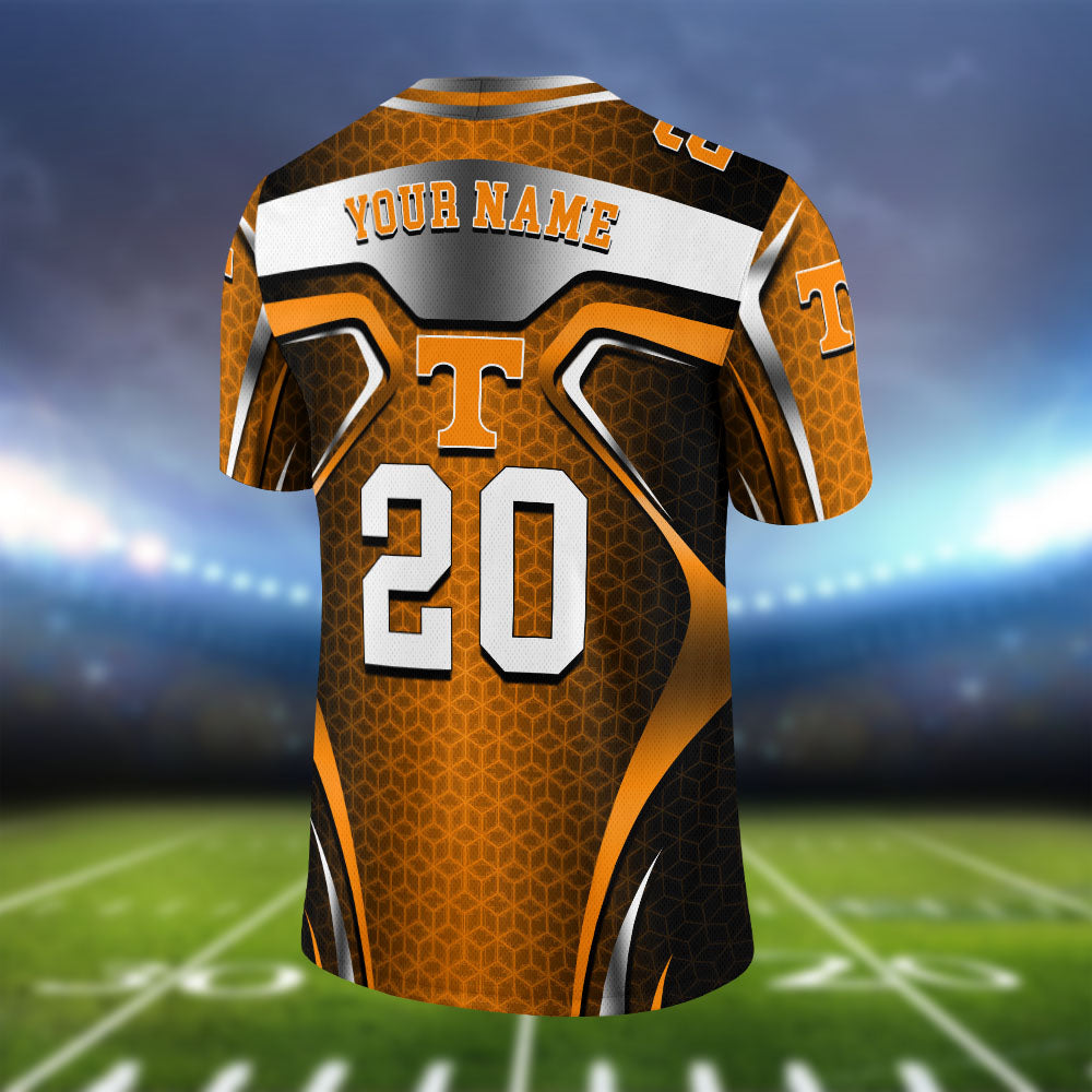 Tennessee Volunteers Vneck Football Jersey Personalized Your Name And Number, Football Jersey For Football Lovers ETHY-0102275