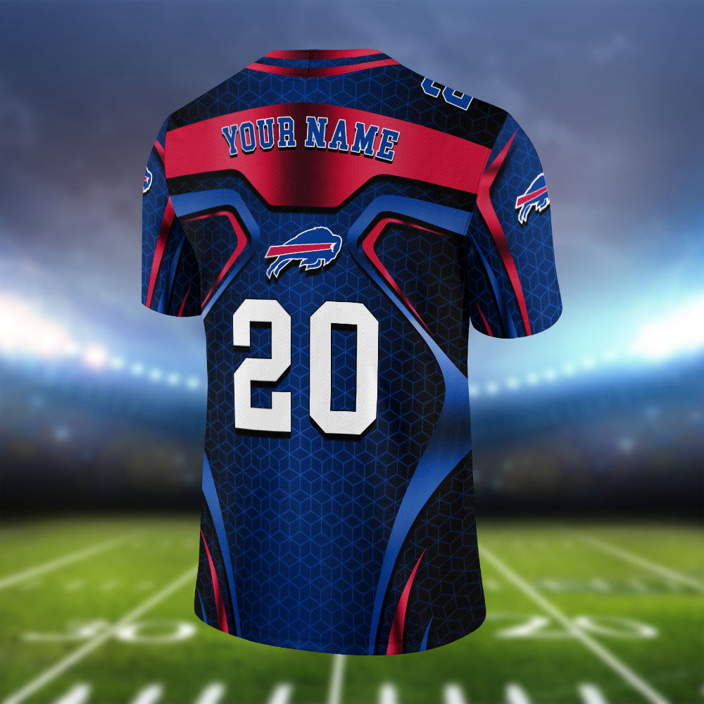 Buffalo Bills Vneck Football Jersey Personalized Your Name And Number, Football Jersey For Football Lovers ETHY-0102275