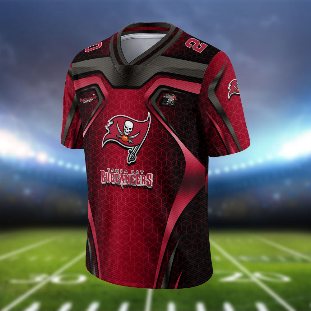Tampa Bay Buccaneers Vneck Football Jersey Personalized Your Name And Number, Football Jersey For Football Lovers ETHY-0102275